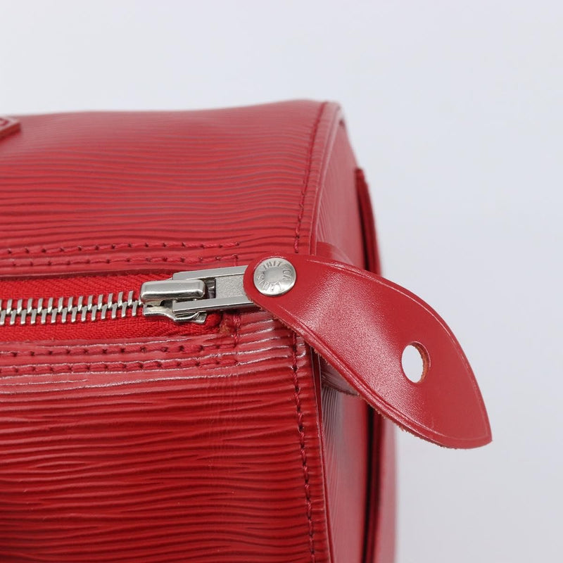 Louis Vuitton Speedy Epi Leather Red Bag