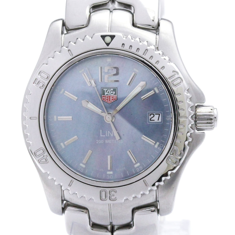Tag Heuer Link 200m Quartz Stainless Steel With Mother Of Pearl Watches