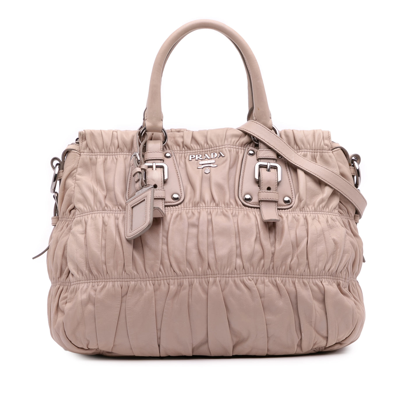 Nappa Gaufre Satchel - Image 1