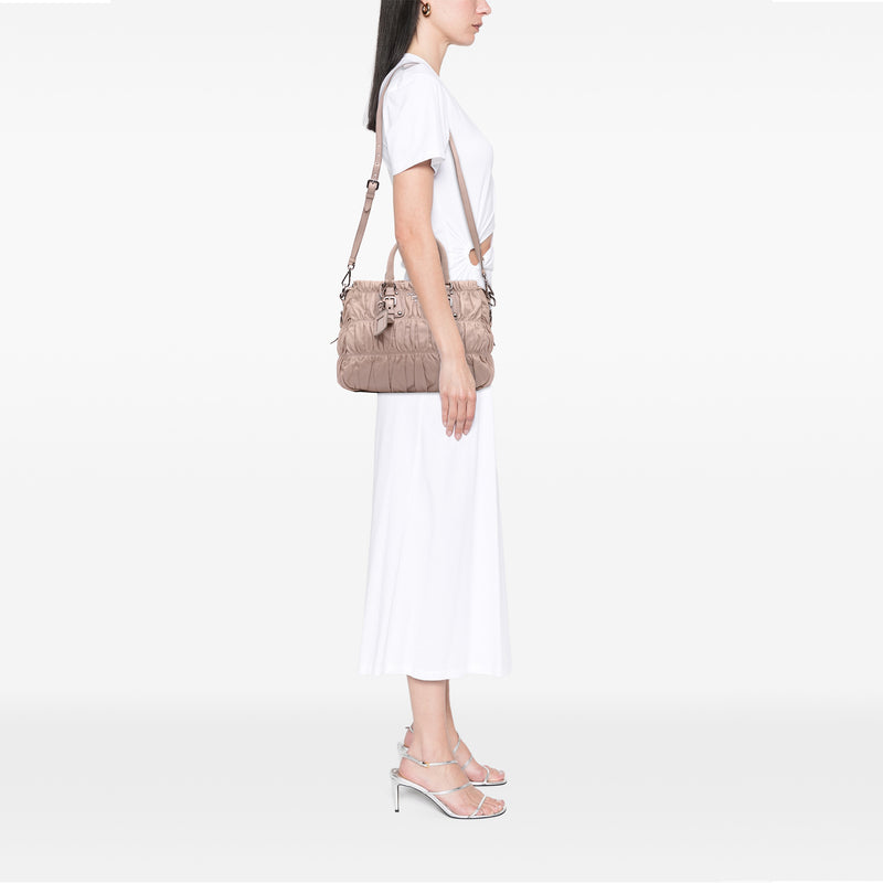 Nappa Gaufre Satchel - Image 13