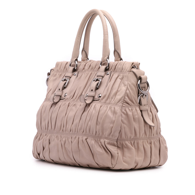 Nappa Gaufre Satchel - Image 2