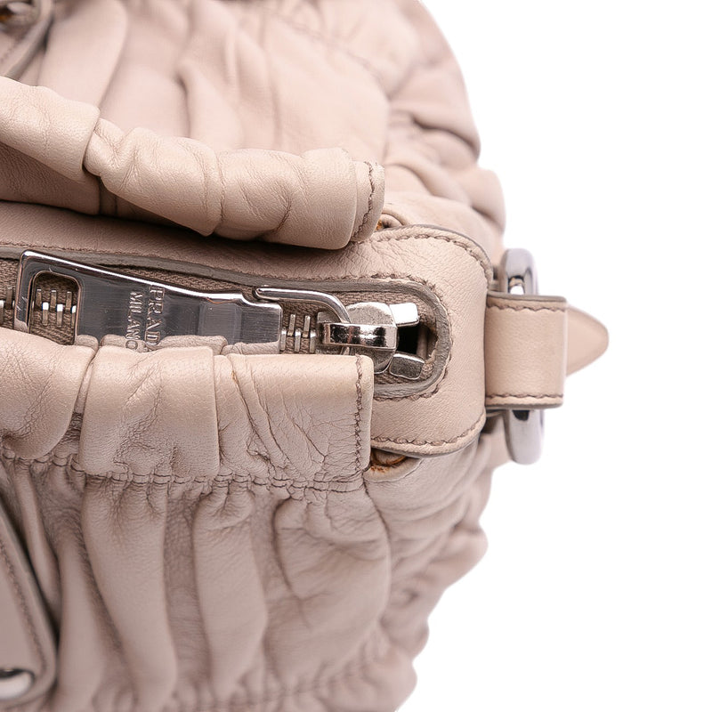 Nappa Gaufre Satchel - Image 8