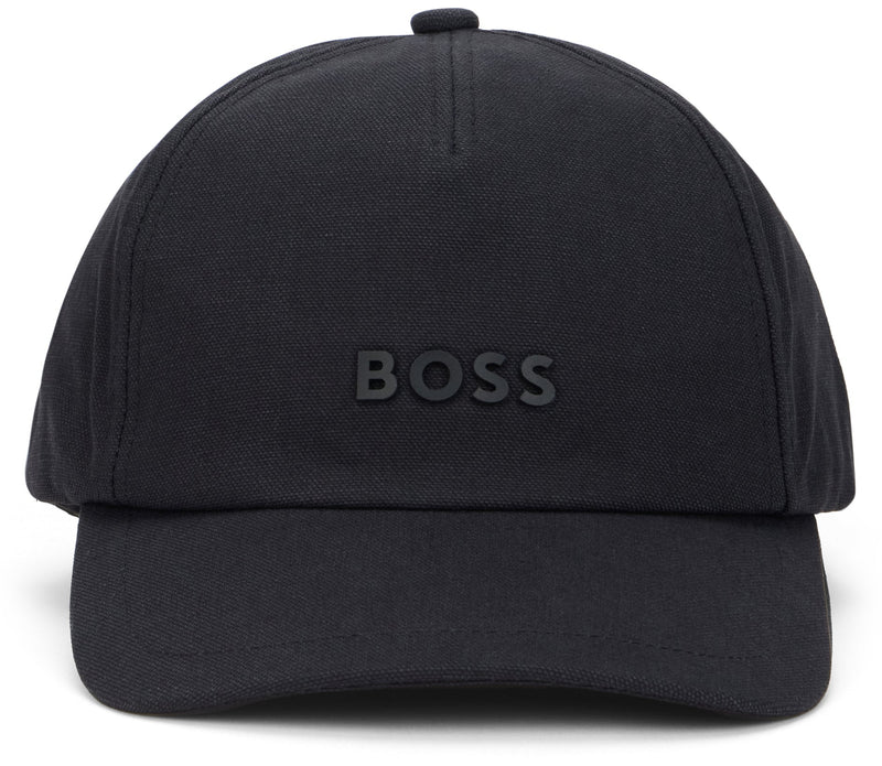 Hugo Boss 50535397 Cotton Baseball Cap — Black Caps