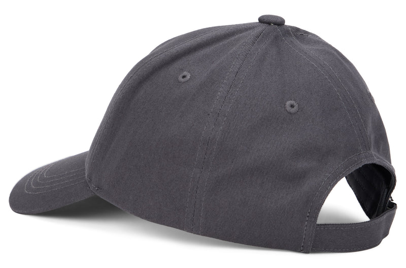 Hugo Boss 50544409 Logo-Embroidered Cotton Baseball Cap — Gray Caps
