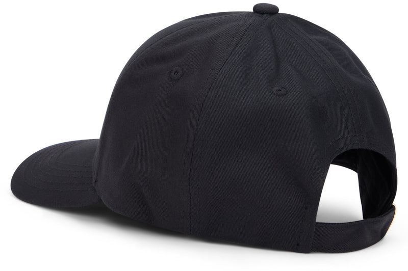 Hugo Boss 50544417 Logo-Embroidered Cotton Baseball Cap — Black Caps