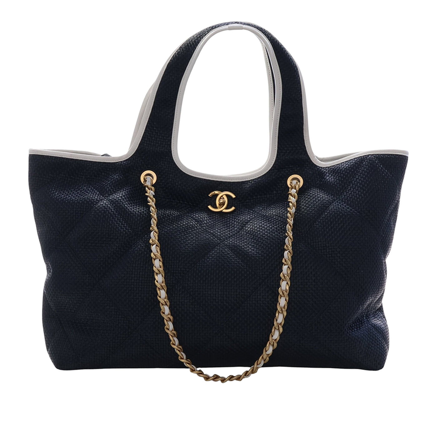 Large Raffia Coco Beach Tote - Image 1