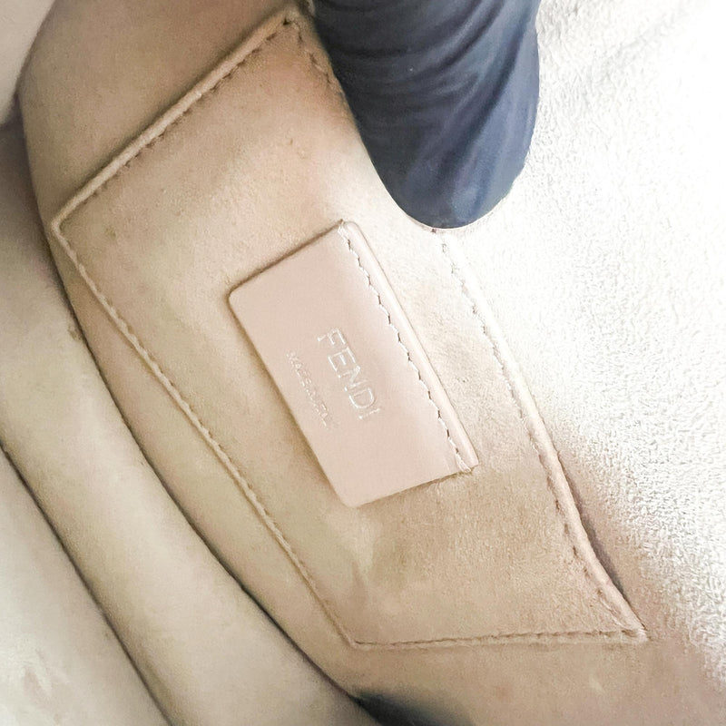 Fendi Kan I Leather Ecru Bag