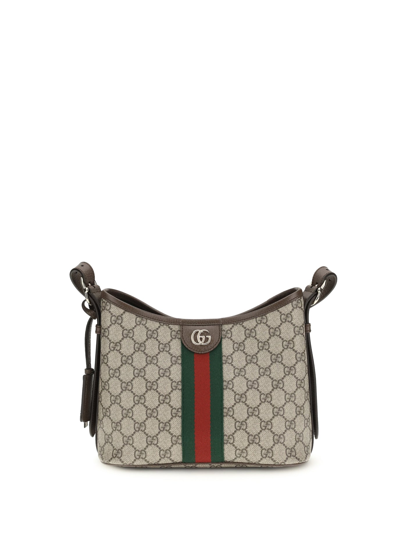 Gucci Ophidia Shoulder Bag — Beige Polyurethane; Cotton