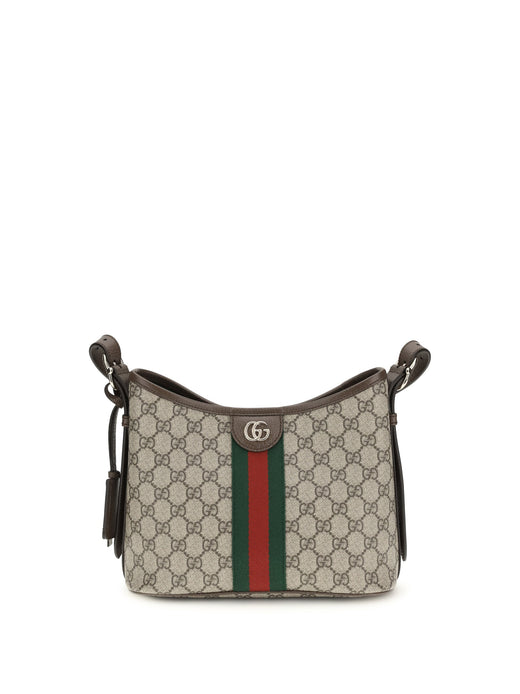 Gucci Ophidia Shoulder Bag — Beige Fabric