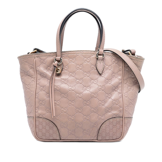 Small Guccissima Bree Satchel - Image 1