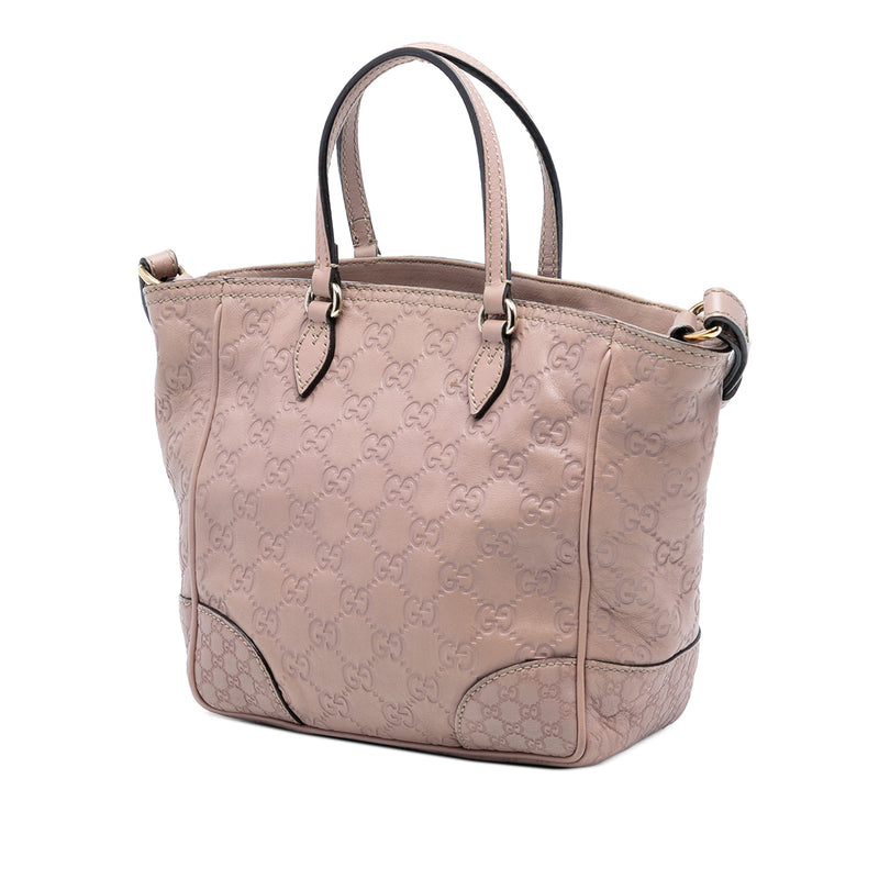 Small Guccissima Bree Satchel - Image 2