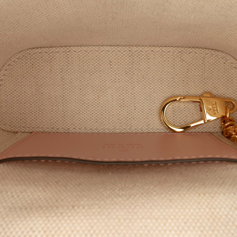 Mini GG Marmont Matelasse Calfskin Top Handle Vanity Chain Bag - Image 4