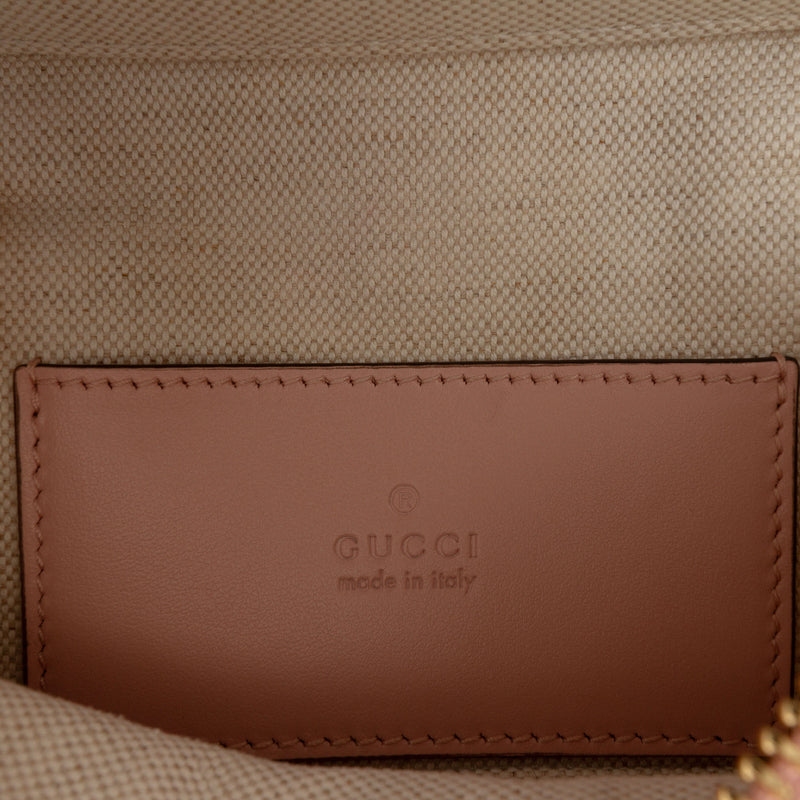 Mini GG Marmont Matelasse Calfskin Top Handle Vanity Chain Bag - Image 6