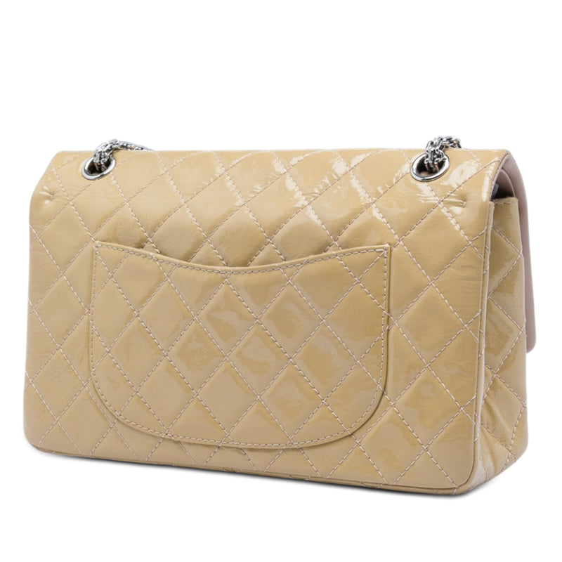 Quilted Crinkled Patent Reissue 2.55 Double Flap 226 - Image 2