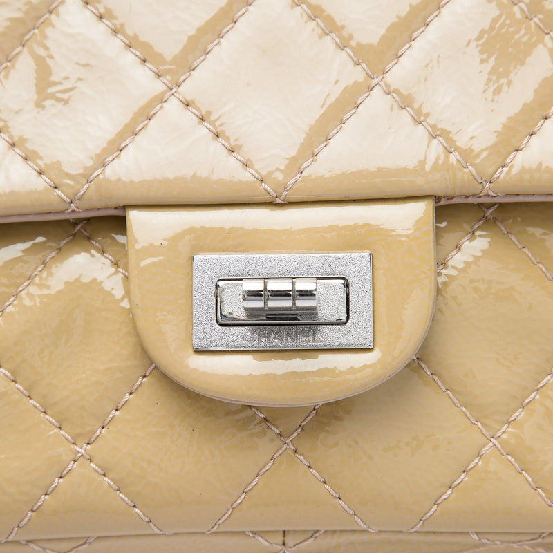 Quilted Crinkled Patent Reissue 2.55 Double Flap 226 - Image 5