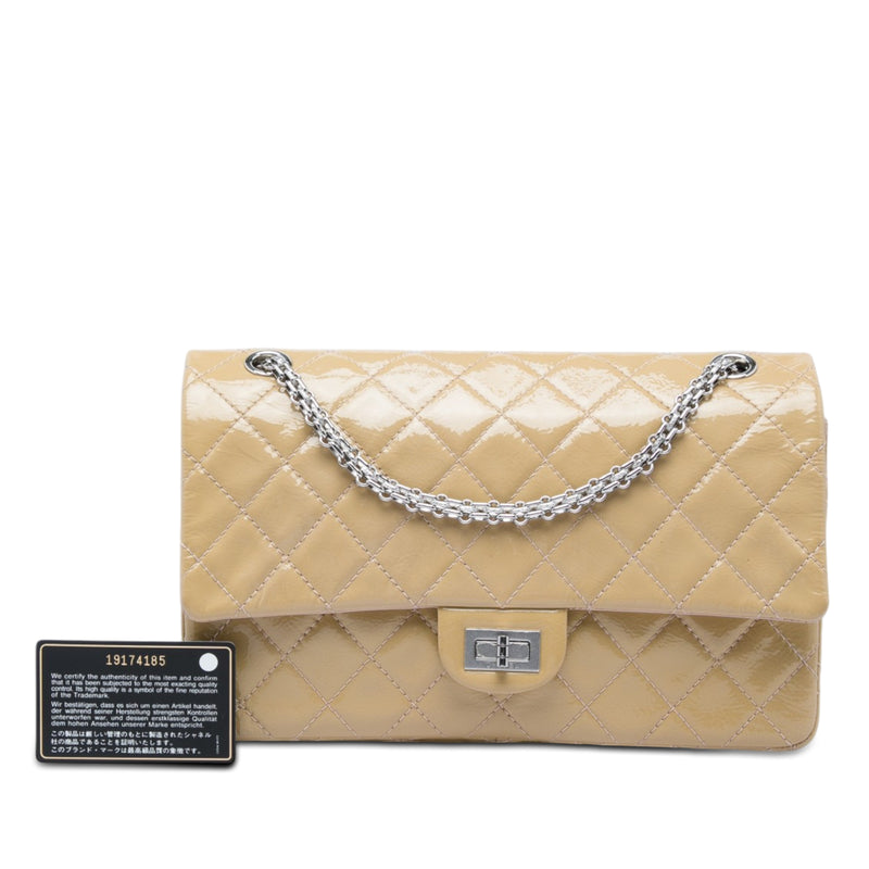 Quilted Crinkled Patent Reissue 2.55 Double Flap 226 - Image 7