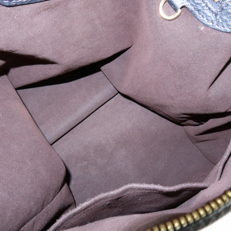 Louis Vuitton Selene Mahina Leather Black Bag