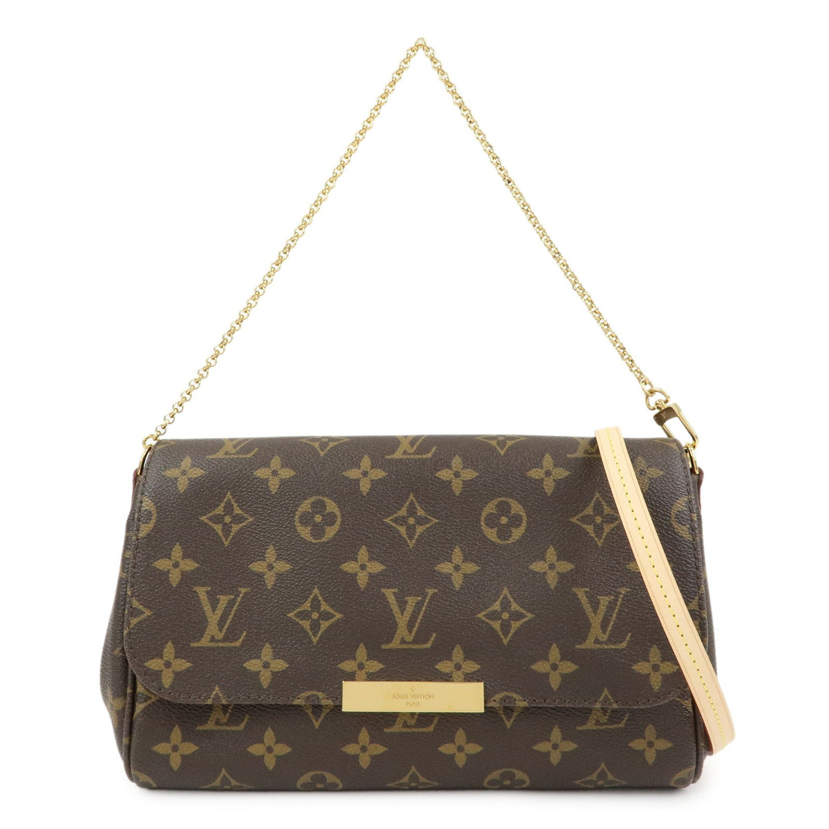 Louis Vuitton Favorite Monogram Canvas Brown Bag
