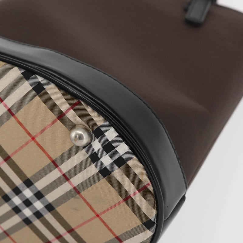 Burberry Blue Label Nylon Brown Bag