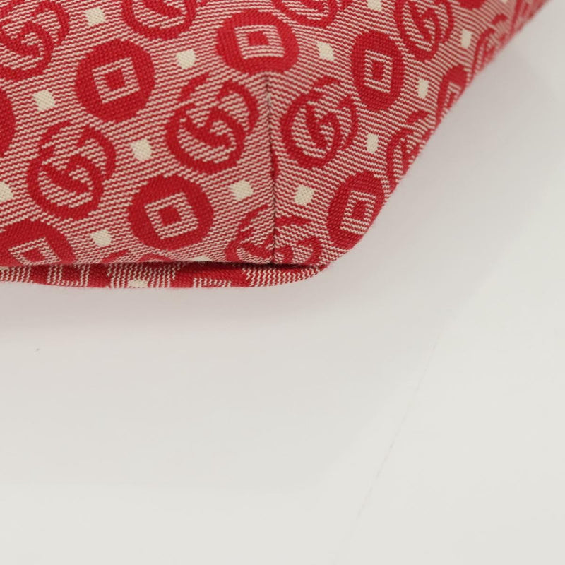 Gucci Childrens Belt Printed Gg Coated Canvas Red Bag