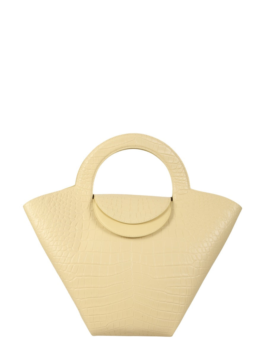 Bottega Veneta Doll Tote Bag — Yellow Leather