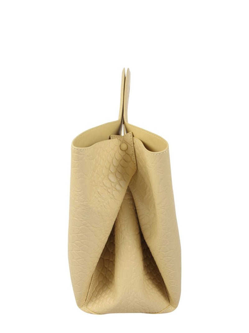 Bottega Veneta Doll Tote Bag — Yellow Leather
