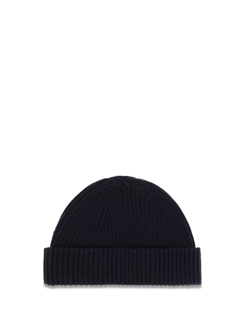 Parajumpers 26wpahaha70pal Ribbed Merino Wool Beanie — Navy Beanies