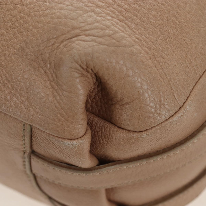 Prada Tote Leather Beige