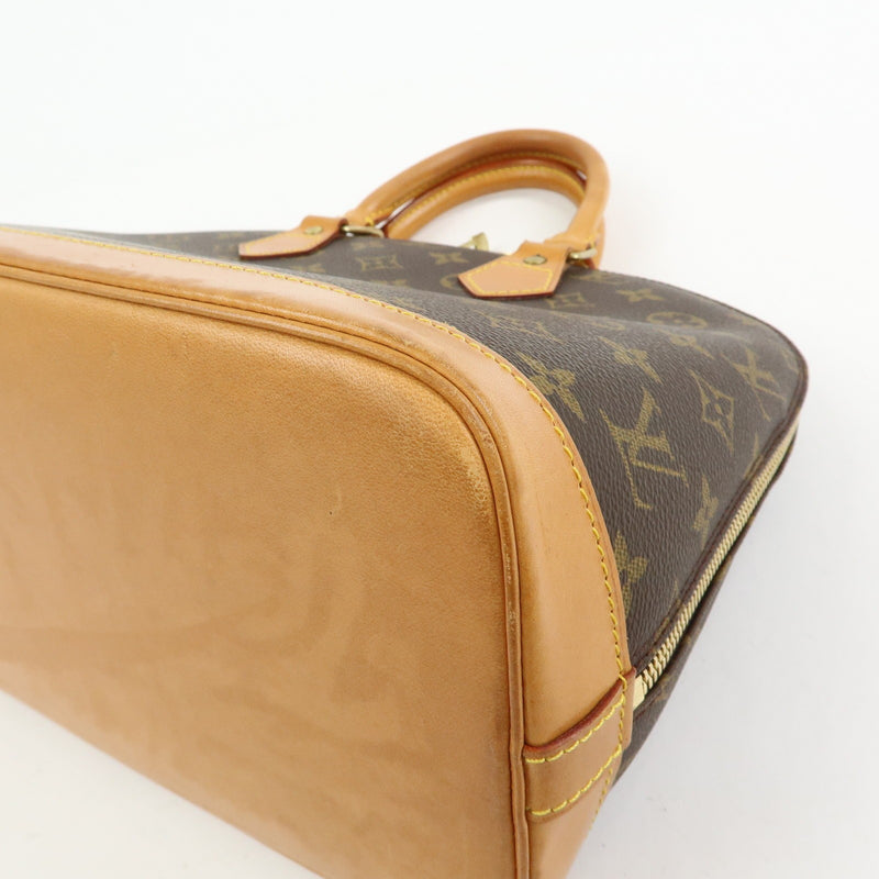 Louis Vuitton Alma Monogram Canvas Brown Bag