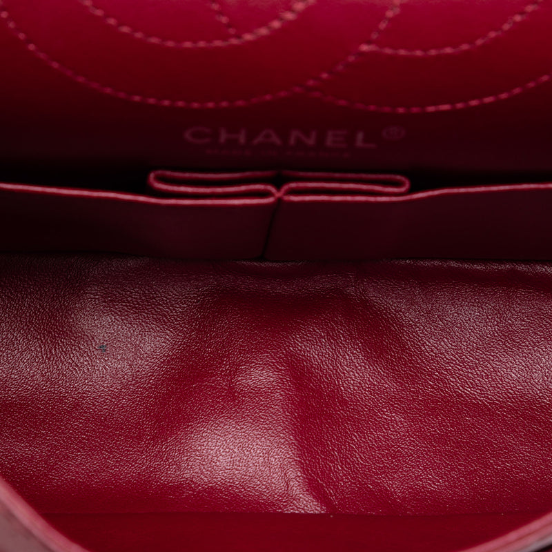 Quilted Crinkled Patent Reissue 2.55 Double Flap 225 - Image 4