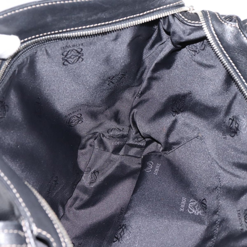 Loewe Shoulder Bag Leather Black