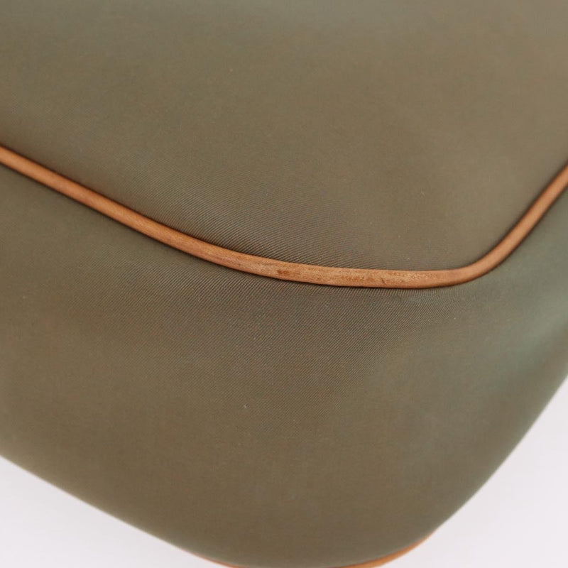 Burberry Shoulder Bag Nova Check Coated Canvas Khaki