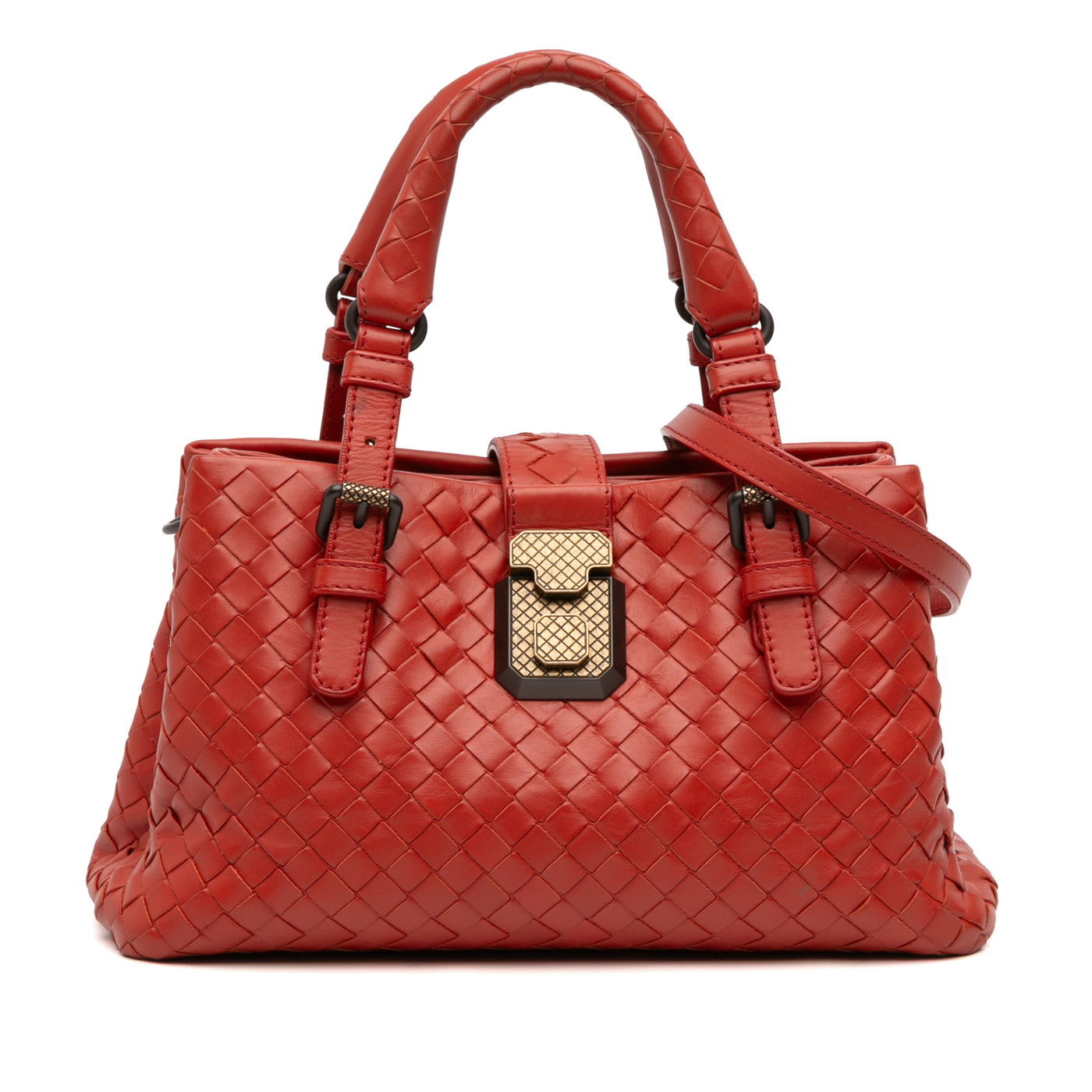Mini Nappa Intrecciato Roma Satchel - Image 1
