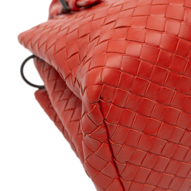 Mini Nappa Intrecciato Roma Satchel - Image 10