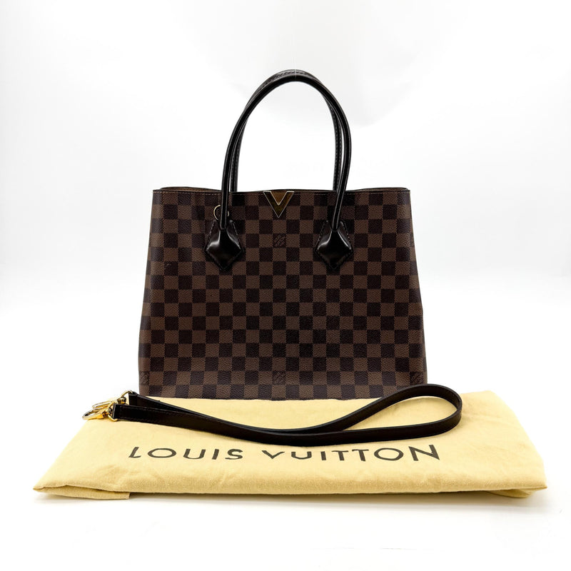 Louis Vuitton Kensington Damier Brown Canvas Bag