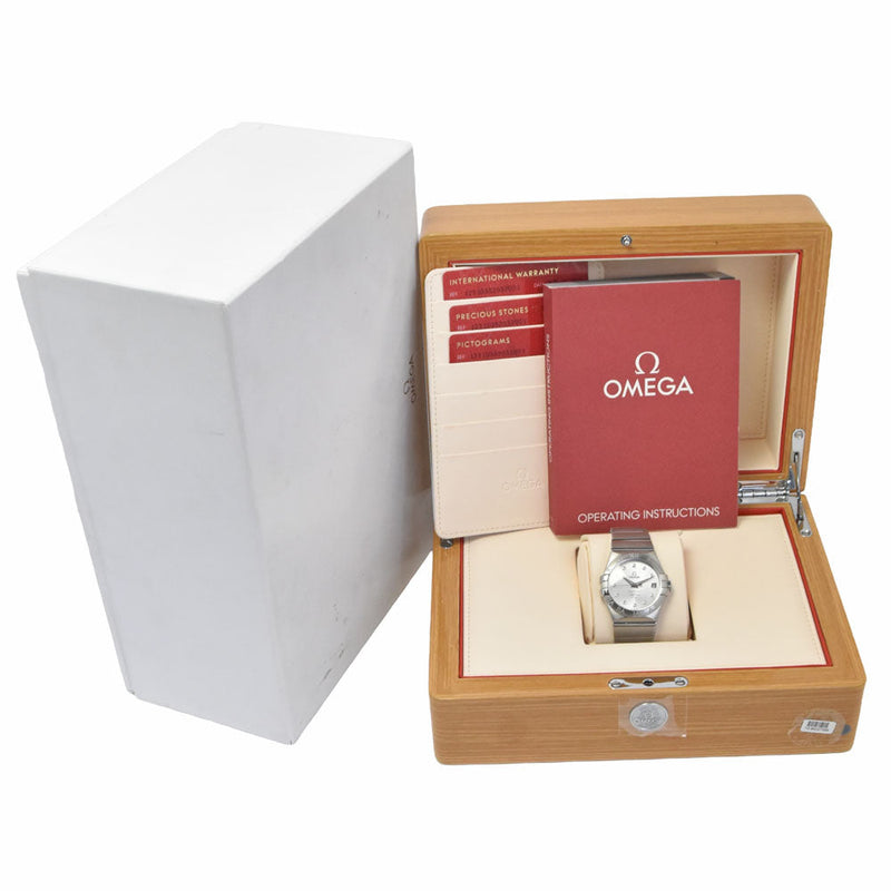 Omega Constellation Co-Axial Chronometer Automatic Stainless Steel With Diamond Markers Watches