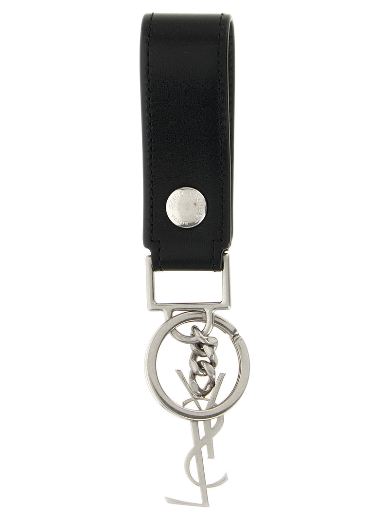 Saint Laurent Key Case — Black Keychains