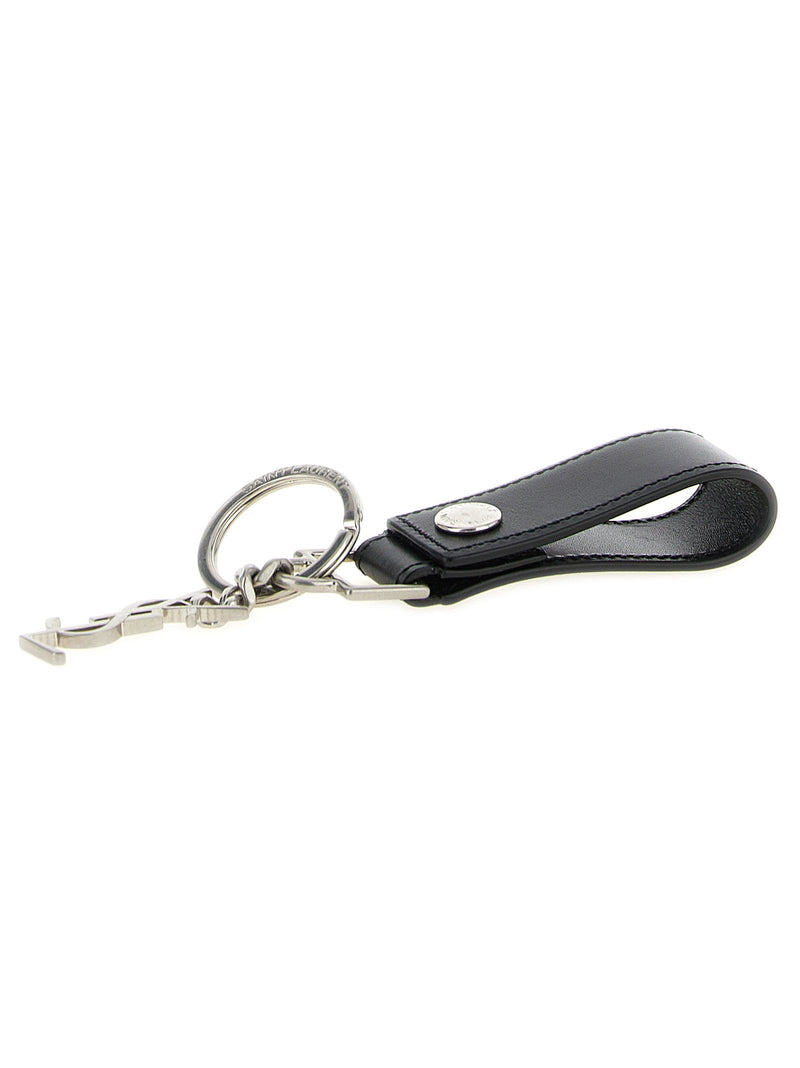 Saint Laurent Key Case — Black Keychains