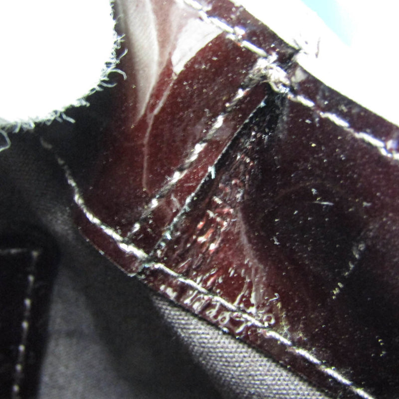 Louis Vuitton Wilshire Monogram Vernis Burgundy Patent_leather Bag
