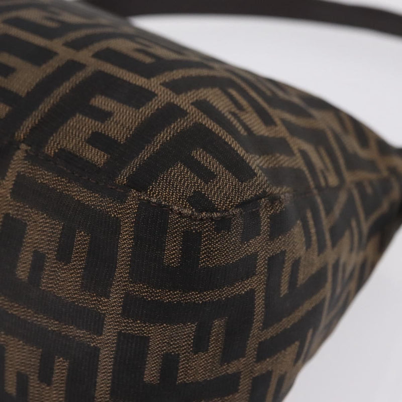 Fendi Zucchino Mamma Baguette Canvas Multicolour Bag