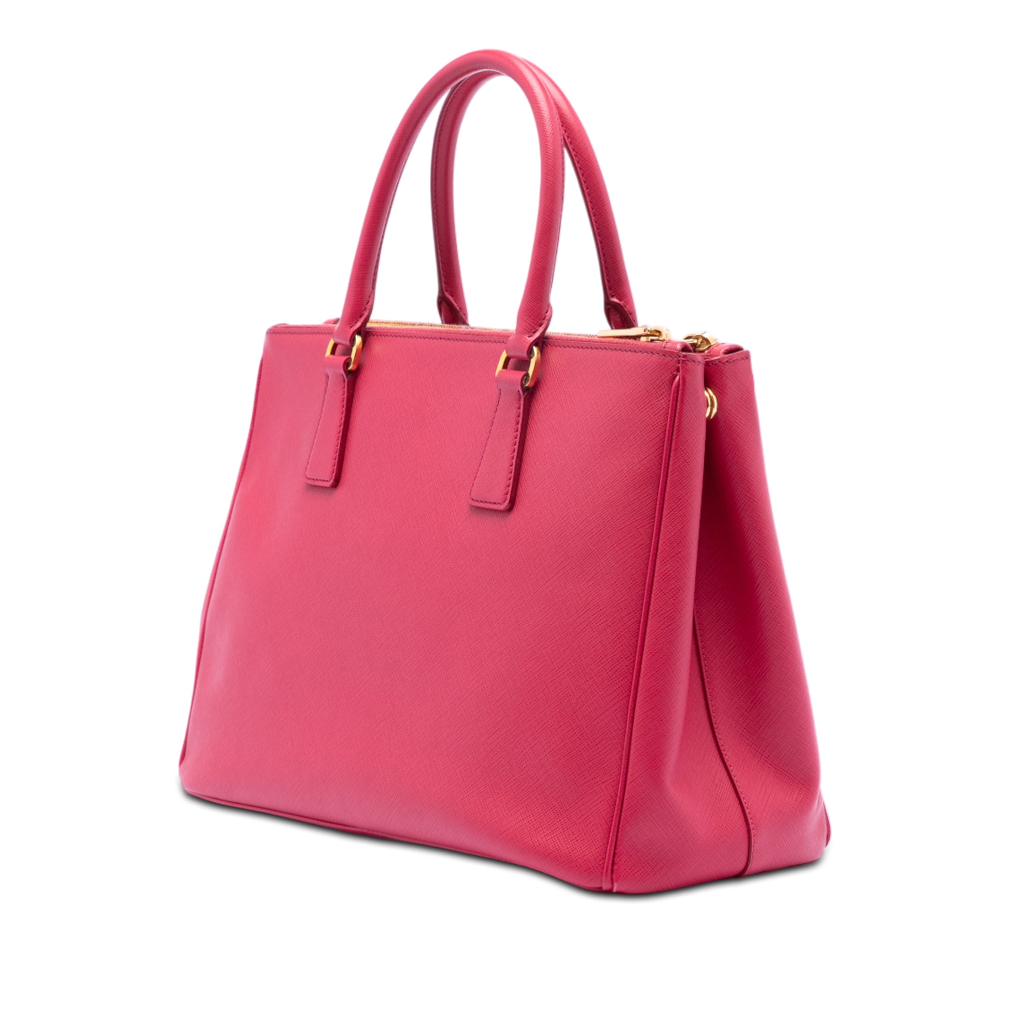 Medium Saffiano Lux Galleria Double Zip Tote - Image 2