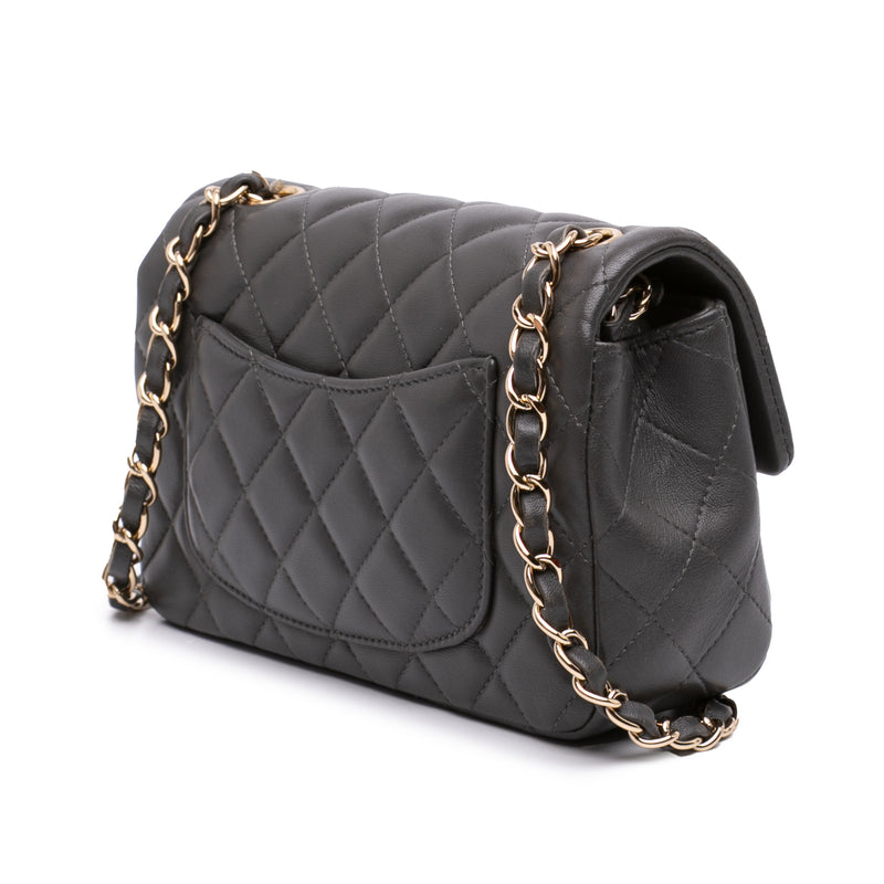 Mini Rectangular Classic Lambskin Single Flap - Image 2