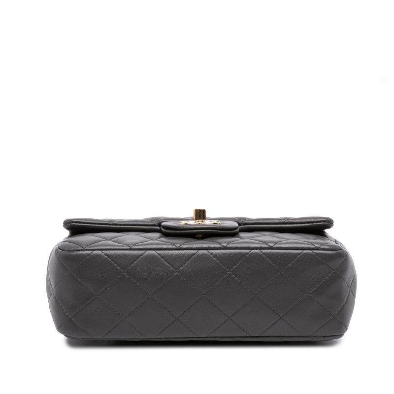 Mini Rectangular Classic Lambskin Single Flap - Image 3