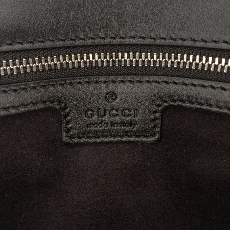 Small Leather Petite GG Satchel - Image 5
