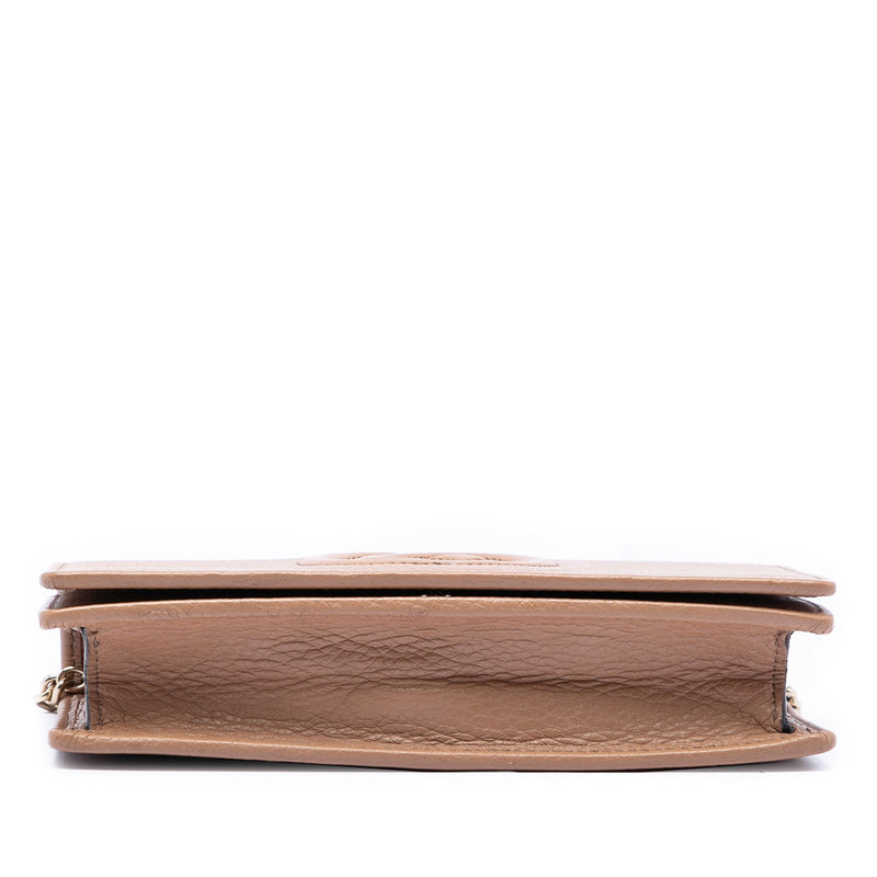 Pebbled Calfskin Soho Wallet On Chain - Image 3