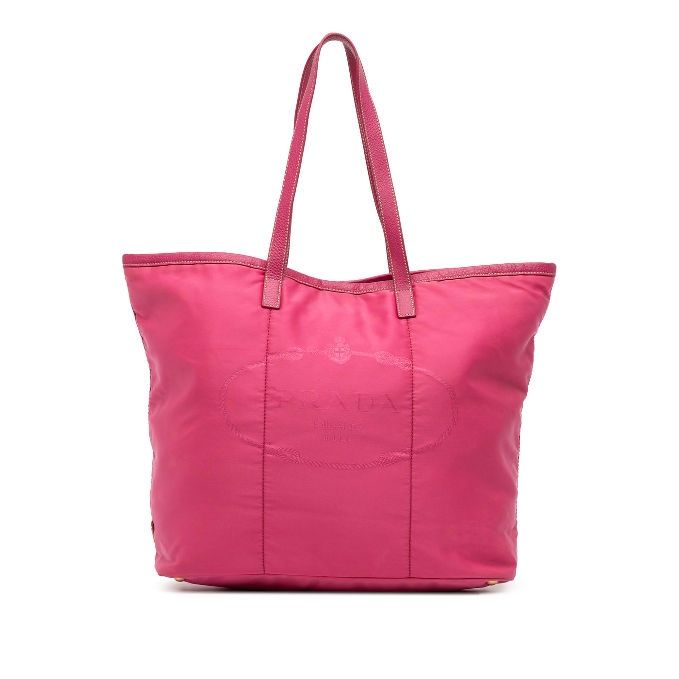 Tessuto Canapa Logo Tote - Image 1