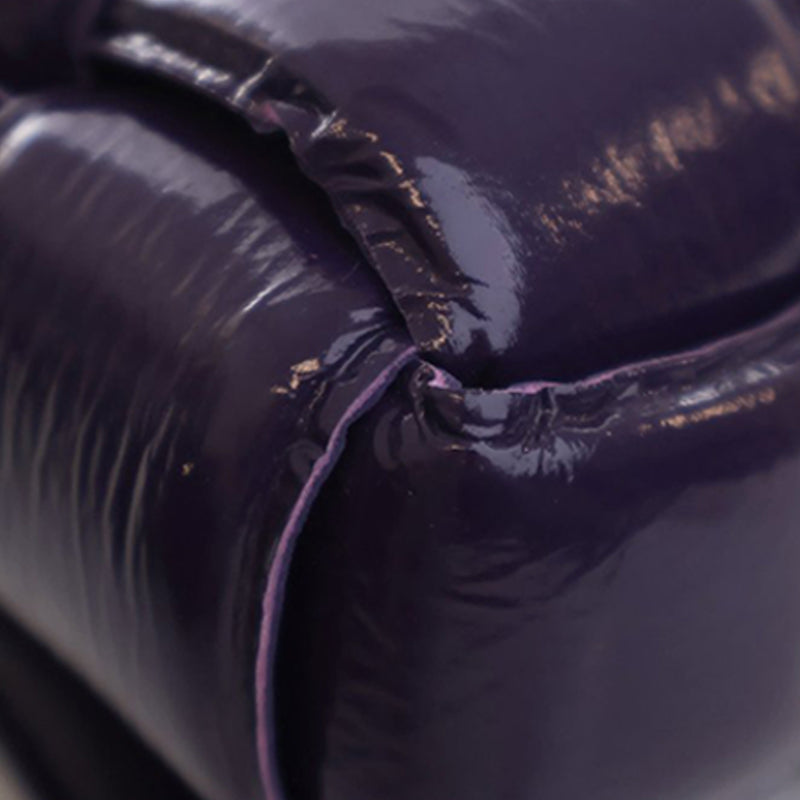 Patent Intrecciato Padded Cassette Crossbody - Image 10