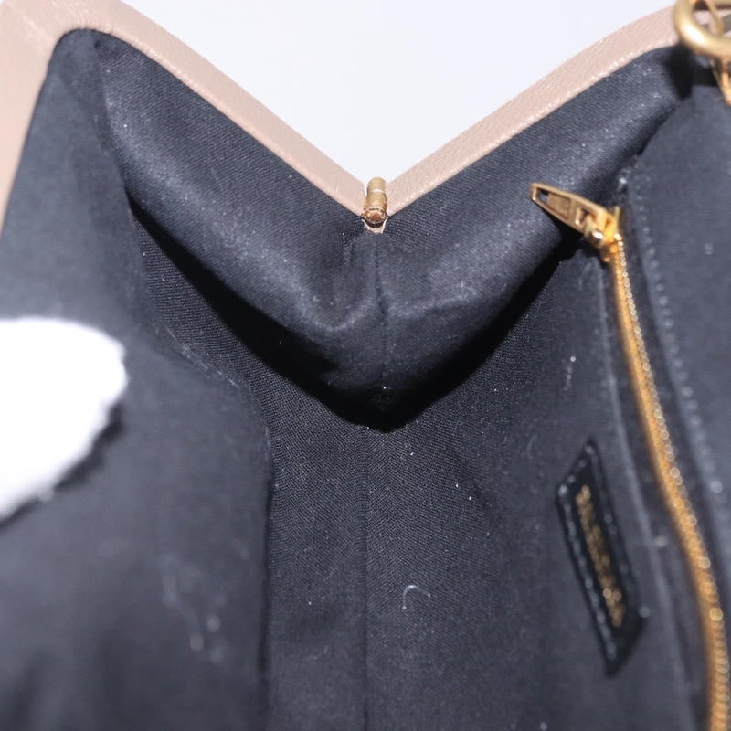 Balenciaga Cloud Clutch Leather Beige
