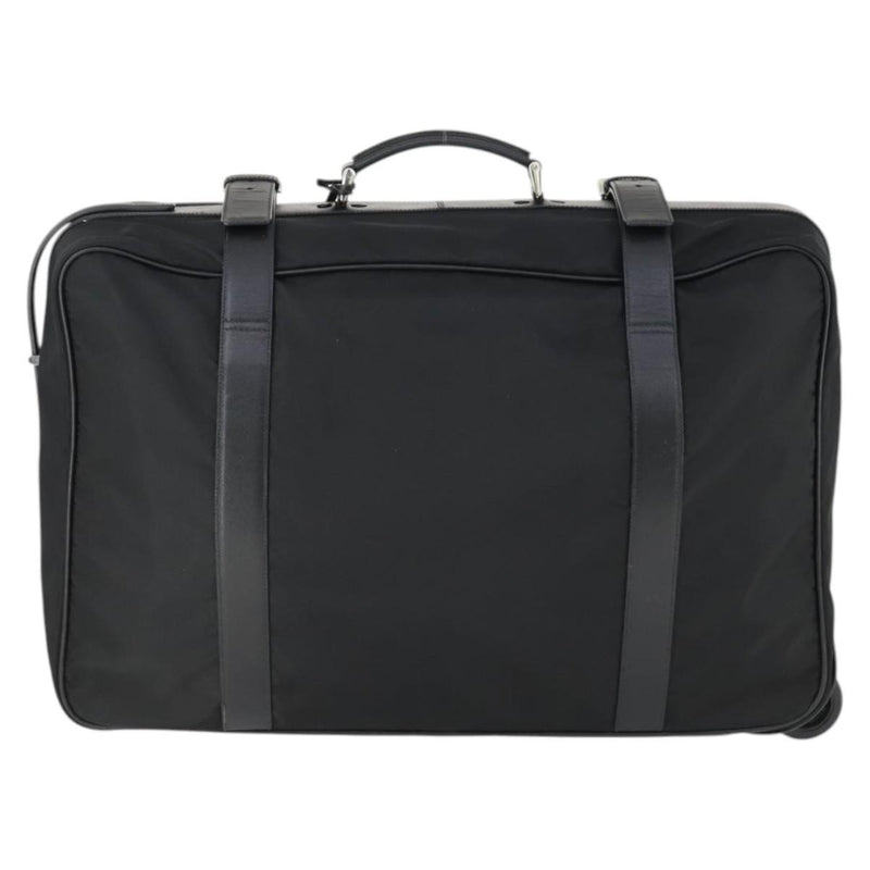 Prada Suitcase Re-Nylon And Saffiano Black Bag