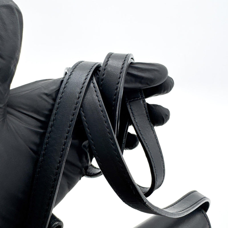 Saint Laurent Kaia Leather Black Bag